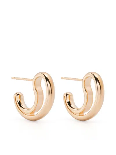Bottega Veneta Women Frills Small Earrings In Multicolor
