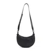 Bottega Veneta Black Leather Gemelli Messenger Bag In Black