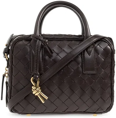 Bottega Veneta Small Getaway Bag In Brown