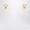 Bottega Veneta Women Gold Earrings With Knot Detail. In Gold