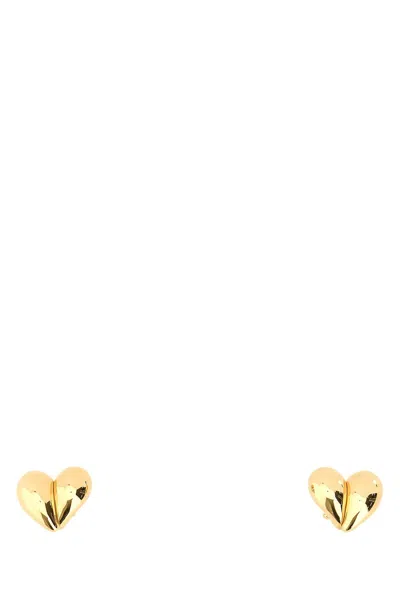 Bottega Veneta Women Gold Silver Drop Earrings