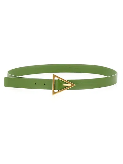 Bottega Veneta Women Grasp Belt. In Green
