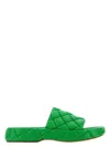 Bottega Veneta Padded Leather Flat Sandals