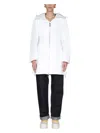 Bottega Veneta Hooded Parka In White