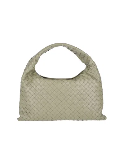 Bottega Veneta Women Hop' Small Shoulder Bag In Green