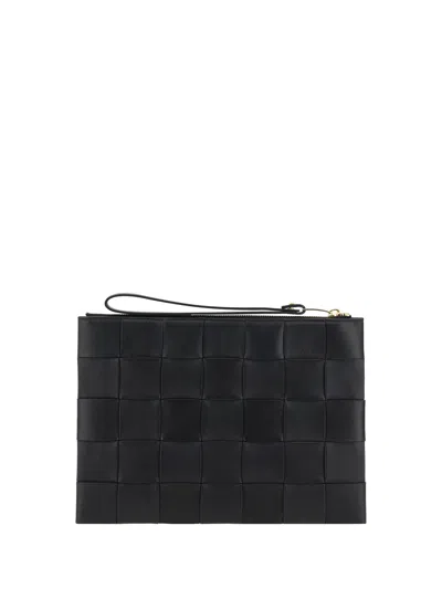 Bottega Veneta Women Intrecciato Clutch Bag In Multicolor