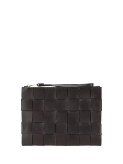Bottega Veneta Women Intrecciato Clutch Bag In Multicolor