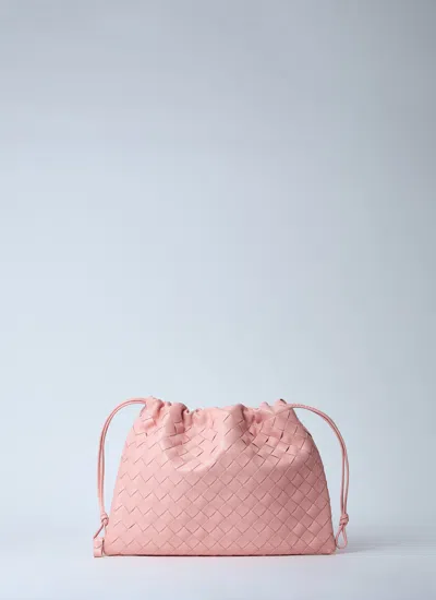 Bottega Veneta Medium Dustbag ピンク 関税込み Bottega Veneta Medium Dust Bag W/ Drawstring | italist