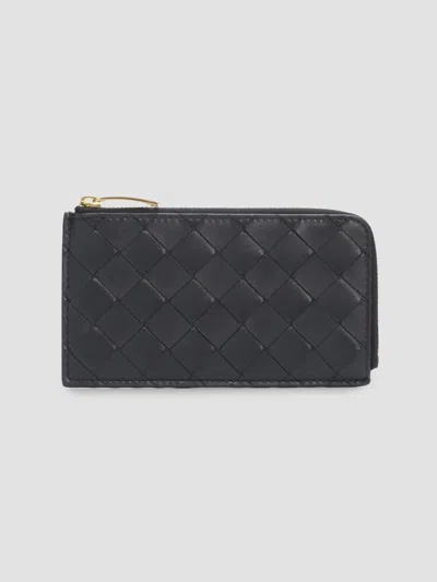 Bottega Veneta Women's Intrecciato Leather Card Holder