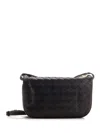 Bottega Veneta Women Intrecciato Motif  Clutch Bag In Black