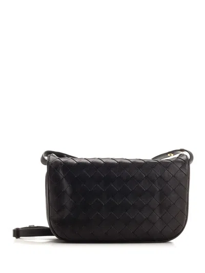 Bottega Veneta Women Intrecciato Motif  Clutch Bag In Black