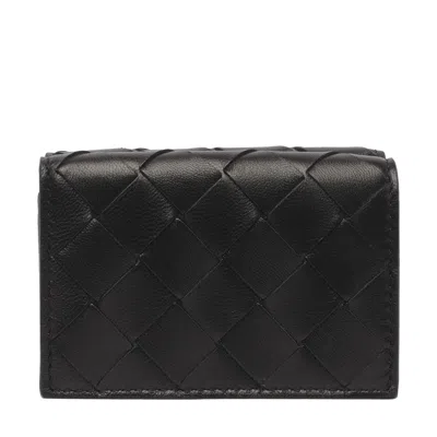 Bottega Veneta Women Intrecciato Tiny Tri-fold Wallet