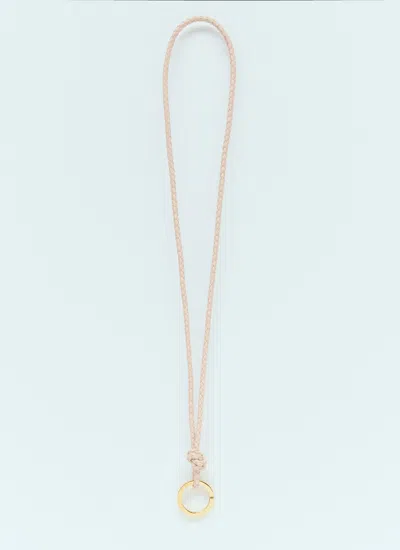 BOTTEGA VENETA BOTTEGA VENETA WOMEN INTRECCIO LONG KEYRING