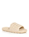 Bottega Veneta Beige Jack Slip On Espadrille In Neutral