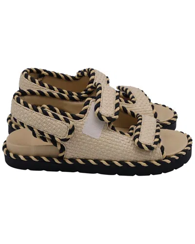 Bottega Veneta Women's Jack Woven Slingback Sandals In Multi