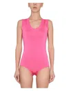 Bottega Veneta Sleeveless Knitted Vest Top In Fuchsia