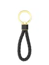Bottega Veneta Women Keychain Weave In Black