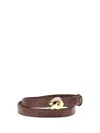 Bottega Veneta Women Knot Belt In Brown