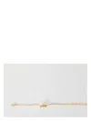 Bottega Veneta Knot Detail Box Chain Bracelet In Gold