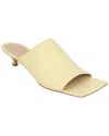 Bottega Veneta Stretch Leather Mule In Yellow