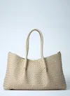 Bottega Veneta Women Large Pinacoteca Handbag In White