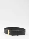 Bottega Veneta Woven Intrecciato Large Watch Belt In Gray