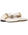 Bottega Veneta Women's Leather Astaire Mary-jane Ballerina (authentic Pre-  Loved) In Neutral