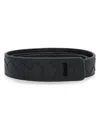 Bottega Veneta Leather Belt In Black