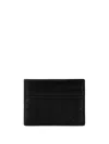 Bottega Veneta Black Card-holder With Intreccio Motif In Leather Woman In Multicolor