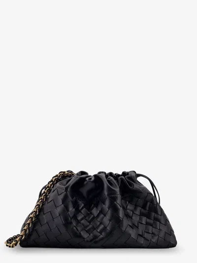 Bottega Veneta Women Leather Dustbag Clutch With Intrecciato Motif In Multi