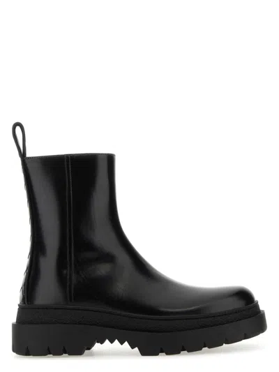 Bottega Veneta Women's Leather Highway Ankle Boots In Black