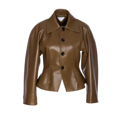 BOTTEGA VENETA BOTTEGA VENETA WOMEN LEATHER JACKET