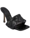 Bottega Veneta Women's Leather Lido Mule (authentic Pre-loved) In Black