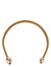 Bottega Veneta Open Necklace In Beige