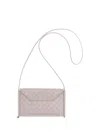 Bottega Veneta Women Leather Pouch Bag In Pink