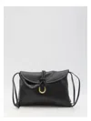 Bottega Veneta Medium Liberta Leather Shoulder Bag In Black