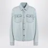 Bottega Veneta Denim Shirt In Blue