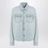 Bottega Veneta Denim Shirt In Blue
