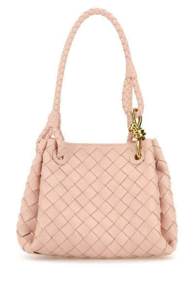 Bottega Veneta Small Parachute Bag In Pink