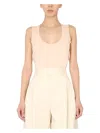Bottega Veneta Women's Light Sweater Without Sleeves In Pink