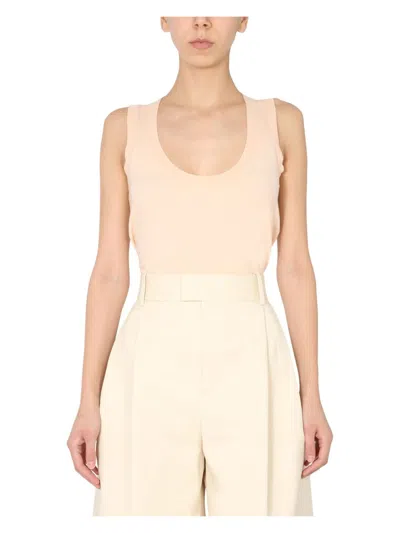 BOTTEGA VENETA WOMEN'S LIGHT SWEATER WITHOUT SLEEVES