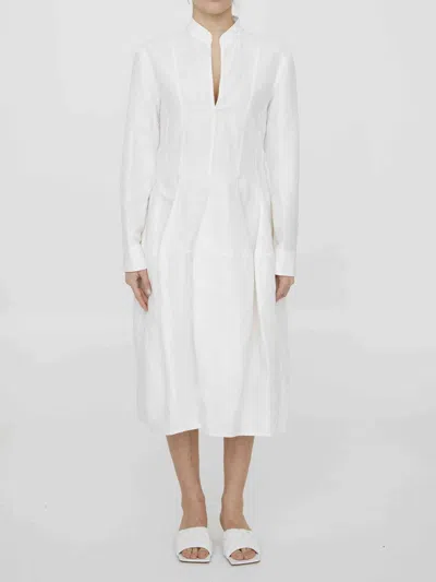 Bottega Veneta Women Linen And Viscose Dress