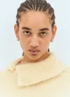 Bottega Veneta Women Loop Earrings In Gold