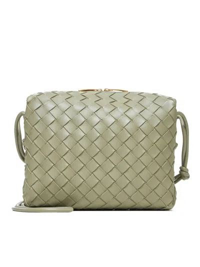 Bottega Veneta Women Loop Intrecciato Leather Small Bag