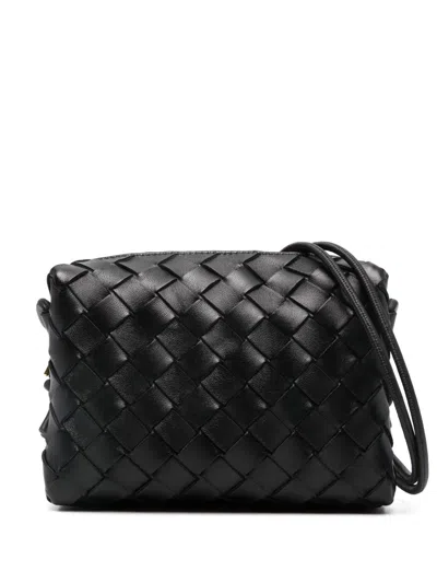 Bottega Veneta Women Loop Mini Leather Crossbody Bag In Multi