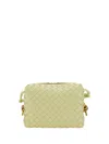 Bottega Veneta Mini Loop Camera Intrecciato Leather Crossbody Bag In Multicolor