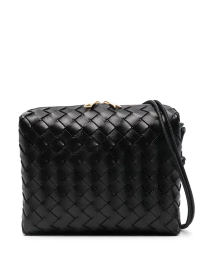 Bottega Veneta Women Loop Small Leather Crossbody Bag In Multi