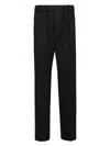 Bottega Veneta Loose-fitting Pants In Black