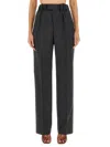Bottega Veneta Women Cargo Pants Combine In Black