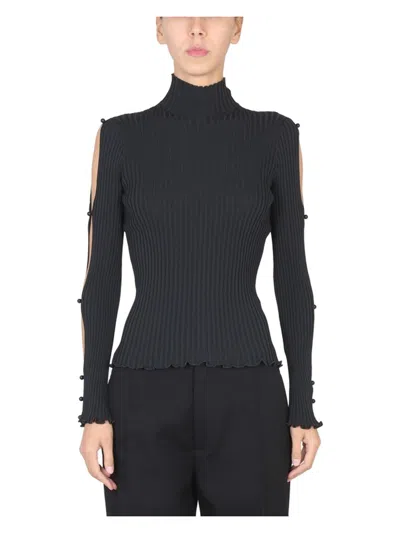 BOTTEGA VENETA WOMEN'S MAGLIA A COLLO ALTO SWEATER